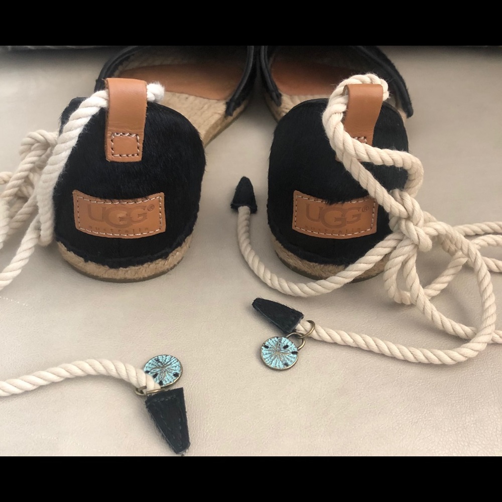 UGG Australia Libby Calf Hair d'Orsay Espadrille - Picture 4 of 8